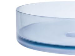 Beliani Okrúhle umývadlo 36 cm modré TOLOSA