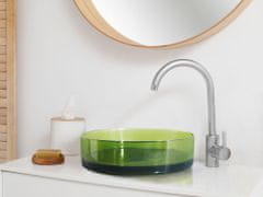 Beliani Okrúhle umývadlo 36 cm zelené TOLOSA
