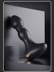 Vibrabate Vibračný tvarovaný análny kolík ovládaný aplikáciou, pre ženy a mužov
