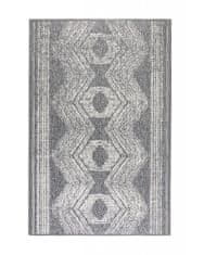Elle Decor Kusový koberec Gemini 106008 Silver z kolekcie Elle – na von aj na doma 80x150
