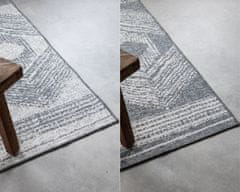 Elle Decor Kusový koberec Gemini 106008 Silver z kolekcie Elle – na von aj na doma 80x150
