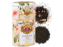 Basilur BASILUR English Rose & Dimbula 2 in 1 - čajový čaj v ozdobnej plechovke, 100g x3