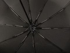 Sobex Dáždnik skladací automatický čierny unisex