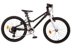 Volare Detský bicykel Dynamic - chlapčenský - 24 palcov - matný čierny - 7 rýchlostí - Prime Collection
