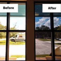 Samolepiaca zrkadlová fólia na okná a dvere s funkciou zatemnenia, ochrany pred UV žiarením a nežiaducimi pohľadmi, vráťte si súkromie!, jednoduchá aplikácia, pre každý priestor, MirrorFoil