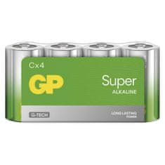 GP Alkalická batéria GP Super LR14 (C), fólia