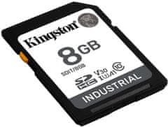 Kingston Industrial sacure Digital (SDHC), 8GB (SDIT/8GB), čierna