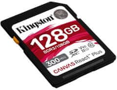 Kingston Canvas React Plus sacure Digital (SDXC), 128GB (SDR2/128GB)