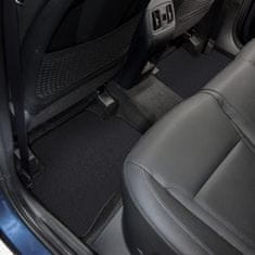 J&J Automotive PREMIUM velúrové autokoberce pre Audi A8 / D4 2011-2017 4 ks