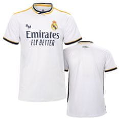 FAN SHOP SLOVAKIA Športové tričko Real Madrid FC, biele | L