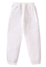 EXCELLENT Dievčenské biele tepláky veľkosť 104 - Farebný jednorožec