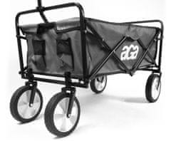 Aga Skladací prepravný vozík MR4610 Sivý