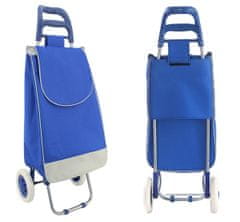 APT Nákupná taška na kolieskach 37 l - modrá