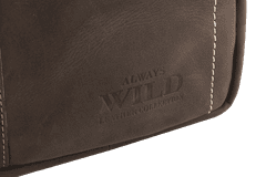 Always Wild Kožená pánska taška s dlhým popruhom cez rameno