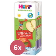 HiPP 6x BIO Nápoj Jemné jablko s neperlivou pramenitou vodou 200ml od 1 roka