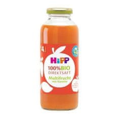 HiPP 100% Bio Juice Ovocná šťava s karotkou 330ml