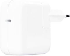 Apple napájecí adaptér USB-C, 30W, biela