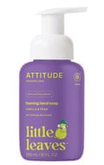 Attitude Detské penivé mydlo na ruky Little leaves s vôňou vanilky a hrušky 295 ml