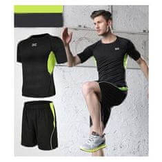 Runner 2M fitness set zelená veľkosť oblečenia XL