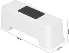 Verk  27030 Bezdotykový splachovač WC s pohybovým senzorom, IPX5, biela