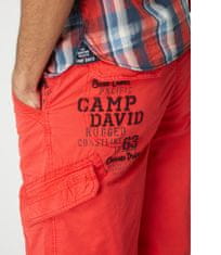 Camp David  Panské Krátke Nohavice bermuda Červená M