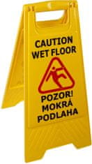 Tabuľa Pozor mokrá podlaha