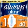 Ultra Normal Quattro Dámske Hygienické vložky 40 ks