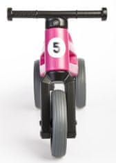 Funny Wheels Odrážadlo New Sport 2v1 fialová