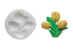 Silikomart Silikónová forma na fondán – tulipány