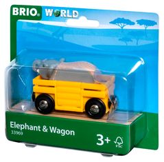 Brio World 33969 Slon a vagónik