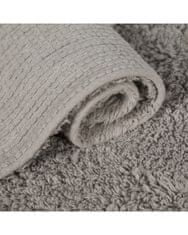 Lorena Canals Ručne tkaný kusový koberec Tricolor Polka Dots Grey-Pink 120x160
