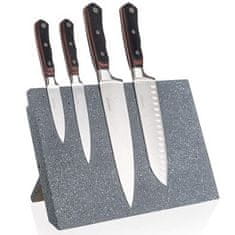 Banquet Doska magnetická na nože GRANITE Grey 30 x 21,5 cm, MDF