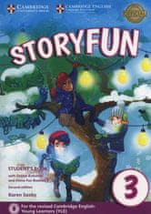Karen Saxby: Storyfun for Movers Level 3 Student´s Book with Online Activities and Home Fun Booklet 3