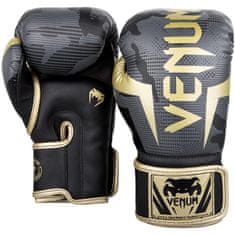 VENUM Boxerské rukavice VENUM ELITE - maskáčově/zlaté