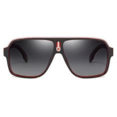 Dubery Alpine 4 slnečné okuliare, Red Black / Gray