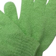 Max Peelingová rukavica GR001 masážna zelená