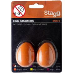 Stagg EGG-2 OR, pár vajíčok, oranžové