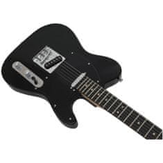 Dimavery TL-401, elektrická gitara, čierna