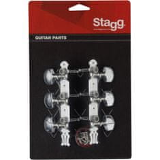 Stagg KG367, ladiaca mechanika pre akustickú gitaru