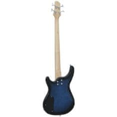 Dimavery SB-201, elektrická basgitara, blueburst