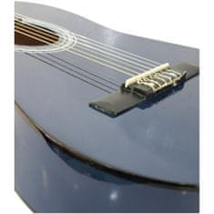Dimavery AC-303, klasická gitara 1/2, modrá