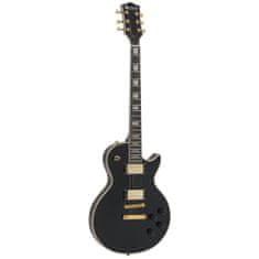 Dimavery LP-530, elektrická gitara, čierna