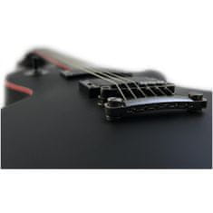 Dimavery LP-800 elektrická gitara, čierna matná