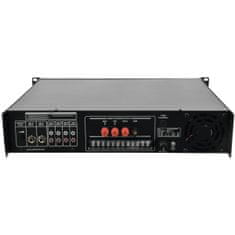 Omnitronic MPZ-250.6, 100V 6-zónový mixážny zosilňovač, 250W