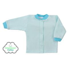 KOALA Dojčenský kabátik z organickej bavlny Lesné Priateľ modrý - 74 (6-9m)