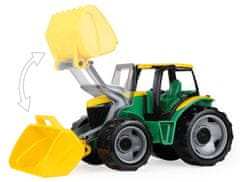 LENA Traktor s lyžicou, zeleno žltý