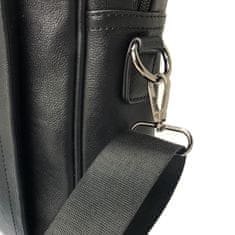 Bellugio Koženková kabelka na notebook Larisa Bellugio, čierna