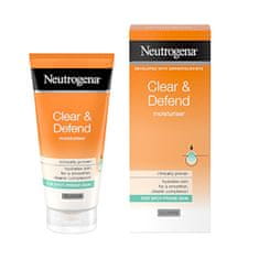 Neutrogena Hydratačný krém bez obsahu oleja s kyselinou salicylovou Clear & Defend (Oil-Free Moisturiser) 50 ml