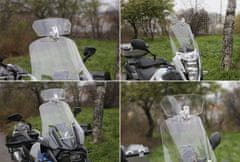 SEFIS plexi navýšenie na motocykel číré PC