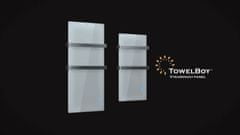 HEVOLTA TowelBoy 400W Polarium White, strieborné madlá